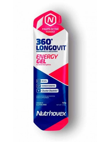GEL ENERGY FRUTAS DEL BOSQUE NUTRINOVEX