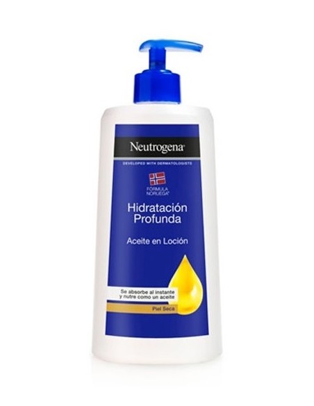 NEUTROGENA HIDRATACIÓN PROFUNDA ACEITE EN LOCIÓN 1 ENVASE 400 ML