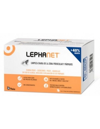 LEPHANET TOALLITAS ESTERILES 30 U