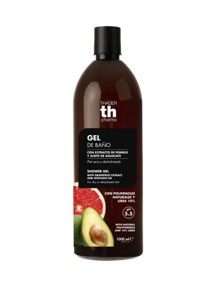 TH PHARMA GEL DE BAÑO POMELO Y AGUACATE 1L