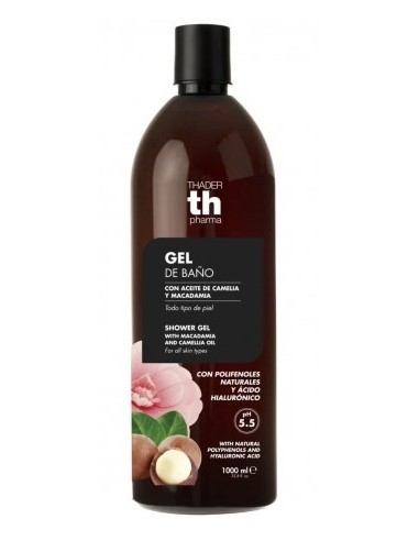 GEL DE BAÑO CAMELIA Y MACADAMIA TH PHARMA 1L