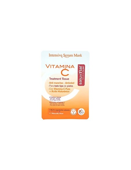 SALUVITAL MASCARILLA TISSUE VITAMINA C 1 MASCARILLA 20 g