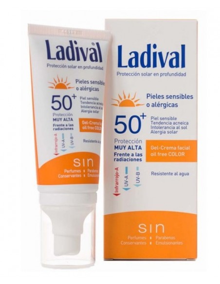 LADIVAL PIEL SENSIBLE CON COLOR SPF 50 50ML
