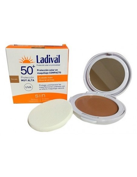 LADIVAL MAQUILLAJE DORAD COMPACTO SPF50 10G