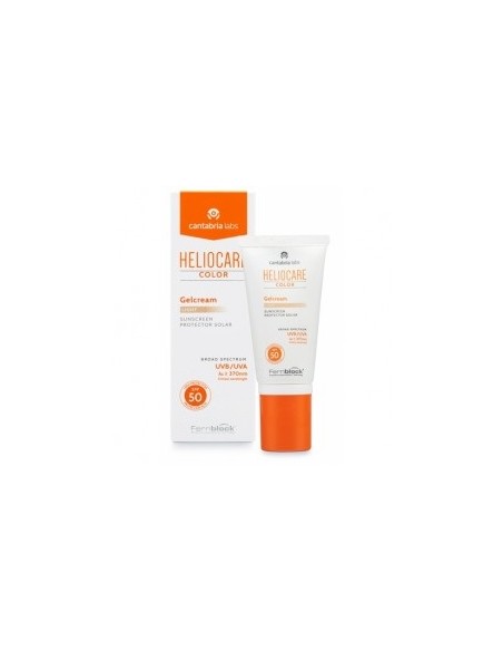 HELIOCARE COLOR GELCREAM SPF 50 PROTECTOR SOLAR 1 ENVASE 50 ml LIGHT