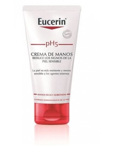EUCERIN PIEL SENSIBLE PH5 CREMA DE MANOS 75 ML