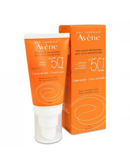 AVENE SPF 50 CREMA MUY ALTA PROTECCION CON COLOR 50 ML