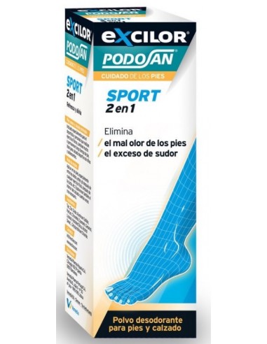 PODOSAN SPORT DESODORANTE PIES TALQUERA 1...