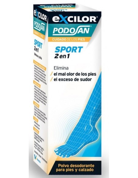 PODOSAN SPORT DESODORANTE PIES TALQUERA 1 ENVASE 50 G