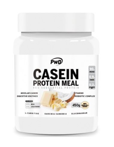 CASEIN PROTEIN MEAL CHOCOLATE BLANCO Y COCO...