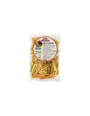 NATURSOY CHIPS DE VERDURAS 70G