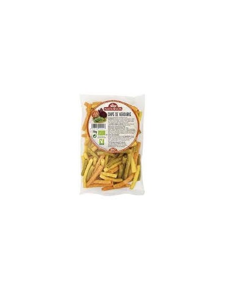 NATURSOY CHIPS DE VERDURAS 70G