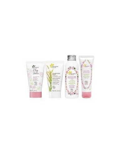COFRE NECESER ROSA FLEURANCE 4 PRODUCTOS