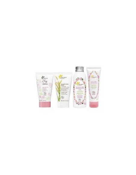 COFRE NECESER ROSA FLEURANCE 4 PRODUCTOS