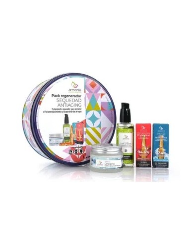 PACK REGENERADOR ARMONIA SEQUEDAD Y ANTI EDAD