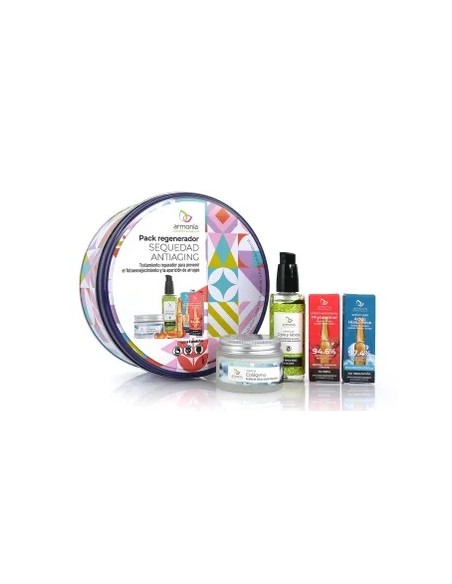 PACK REGENERADOR ARMONIA SEQUEDAD Y ANTI EDAD