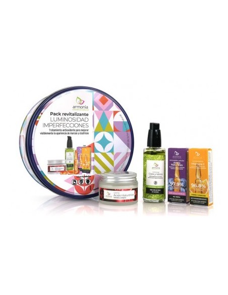 PACK REVITALIZANTE ARMONIA LUMINOSIDAD Y IMPERFECCIONES