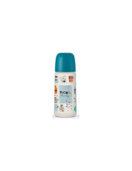 BIBERON SUAVINEX BOCA ANCHA TETINA ANATOMICA LATEX TALLA L FLUJO DENSO +6 MESES 360ML