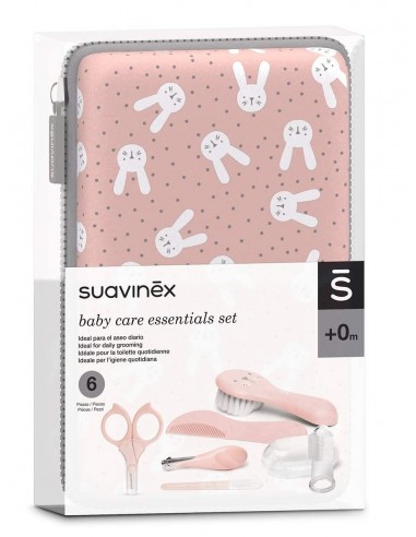 SET MANICURA SUAVINEX ROSA
