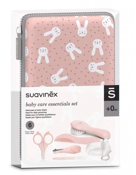 SET MANICURA SUAVINEX ROSA