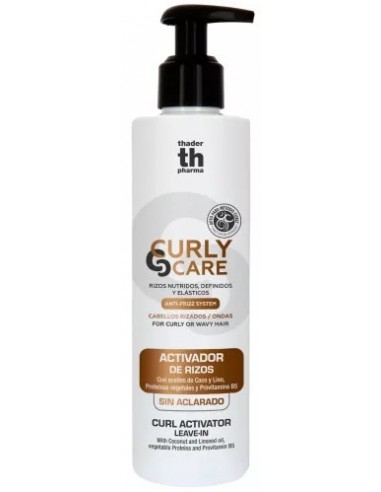 TH CURLY CARE ACTIVADOR DE RIZOS SIN ACLARADO...