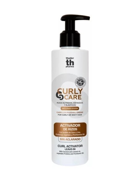 TH CURLY CARE ACTIVADOR DE RIZOS SIN ACLARADO 200ML