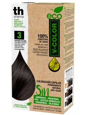 TINTE TH PHARMA VITALIA COLOR ECO Nº3 CASTAÑO...