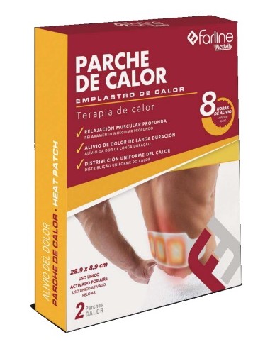 FARLINE ACTIVITY PARCHE CALOR 2 UNIDADES 28,9...