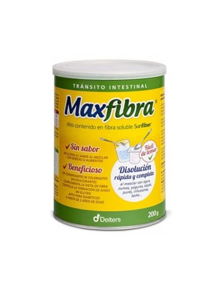 MAXFIBRA DEITERS POLVO 1 BOTE 200 G
