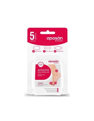APÓSITOS PARA AMPOLLAS 3 TAMAÑOS APOSAN