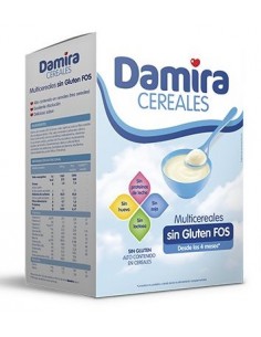 DAMIRA MULTICEREALES SIN GLUTEN CON FOS 2 BOLSAS 300 G