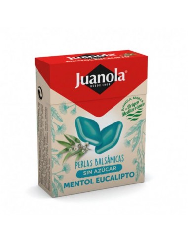 JUANOLA PERLAS MENTOL EUCALIPTO 25 G