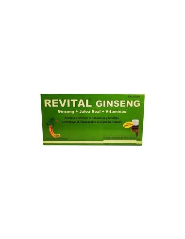 REVITAL GINSENG BEBIBLE 20 AMPOLLAS