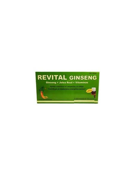 REVITAL GINSENG BEBIBLE 20 AMPOLLAS