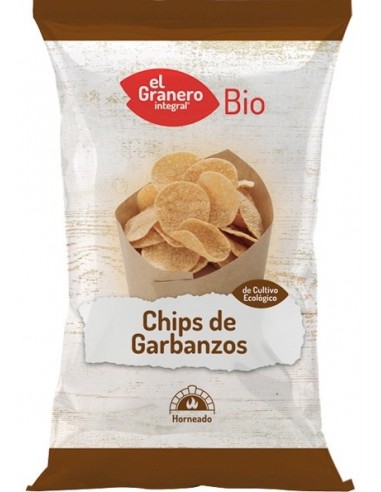 CHIPS DE GARBANZOS EL GRANERO 80 GRAMOS