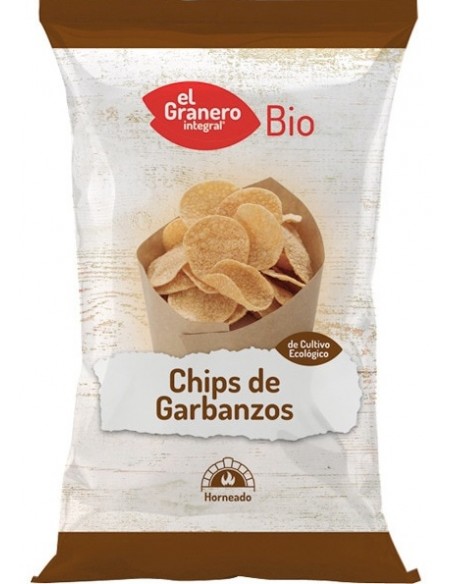 CHIPS DE GARBANZOS EL GRANERO 80 GRAMOS