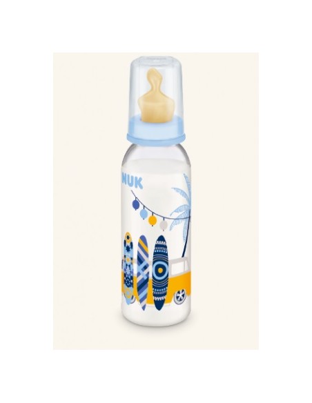BIBERON PP LATEX 0-6 M NUK 240 ML