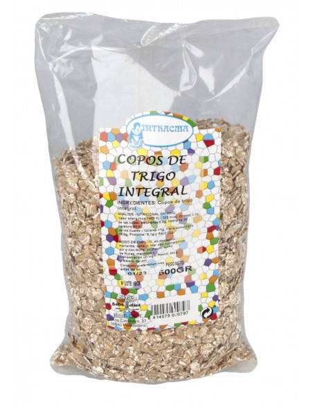 COPOS DE TRIGO INTEGRAL 500GR INTRACMA