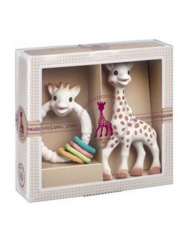 MI PRIMER SET SOPHIE LA GIRAFE + COLORINGS