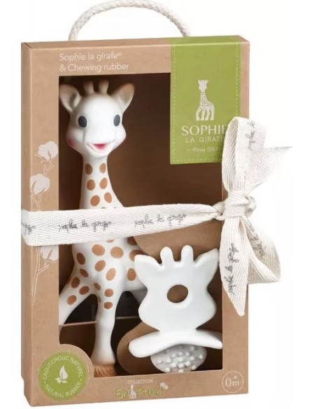 SOPHIE LA GIRAFE + CHUPETE 100% HEVEA NATURAL