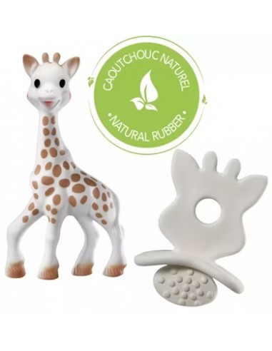 SOPHIE LA GIRAFE + CHUPETE 100% HEVEA NATURAL