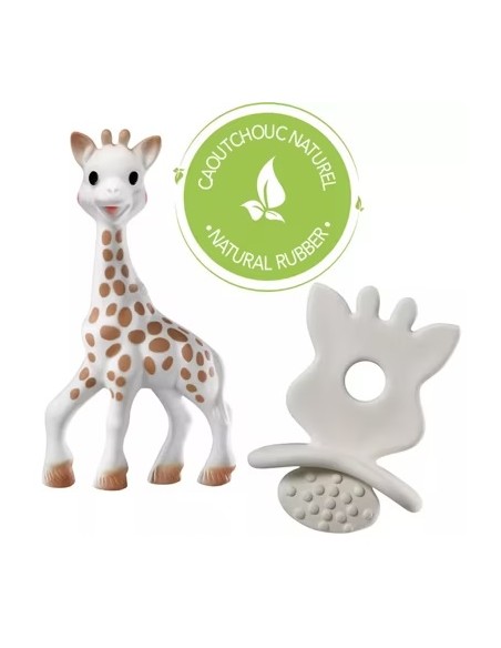 SOPHIE LA GIRAFE + CHUPETE 100% HEVEA NATURAL