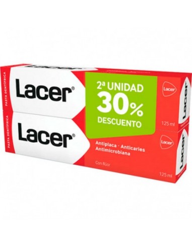 DUPLO PASTA LACER ANTIPLACA CON FLUOR 50 ML