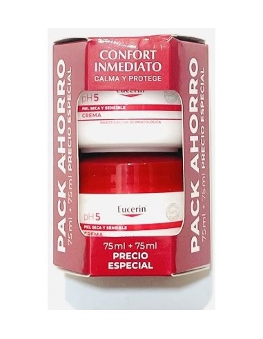 PACK CREMA  PH5 EUCERIN 75 +75 ML