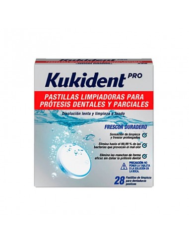 KUKIDENT PASTILLAS LIMPIADORAS PARA PROTESIS...