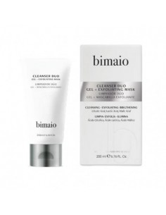 BIMAIO LIMPIADOR DUO GEL + MASCARILLA EXFOLIANTE 1 ENVASE...
