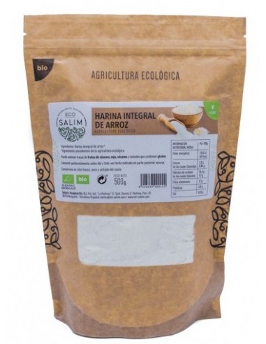 HARINA INTEGRAL DE ARROZ 500 GRAMOS SALIM