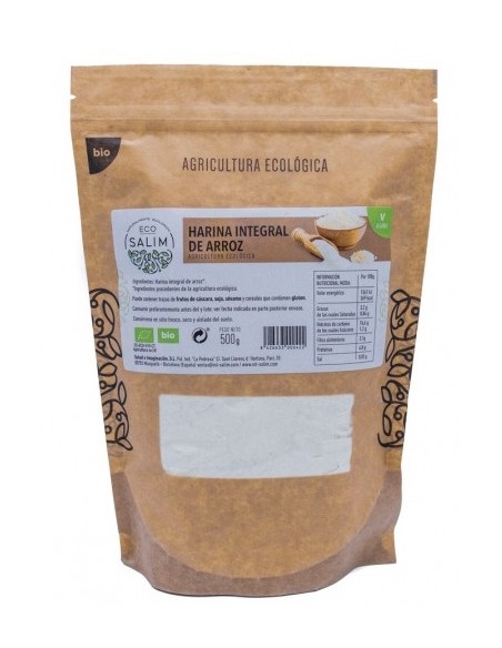HARINA INTEGRAL DE ARROZ 500 GRAMOS SALIM