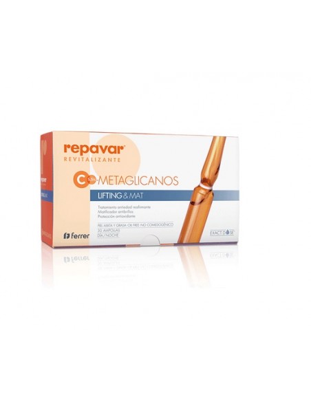 REPAVAR REVITALIZANTE AMPOLLAS LIFTING & MAT 30 AMPOLLAS