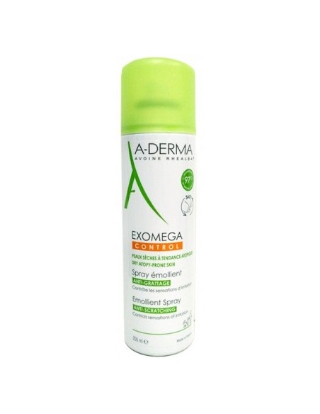 A-DERMA EXOMEGA CONTROL SPRAY EMOLIENTE ANTI-RASCADO 1 ENVASE 200 ML